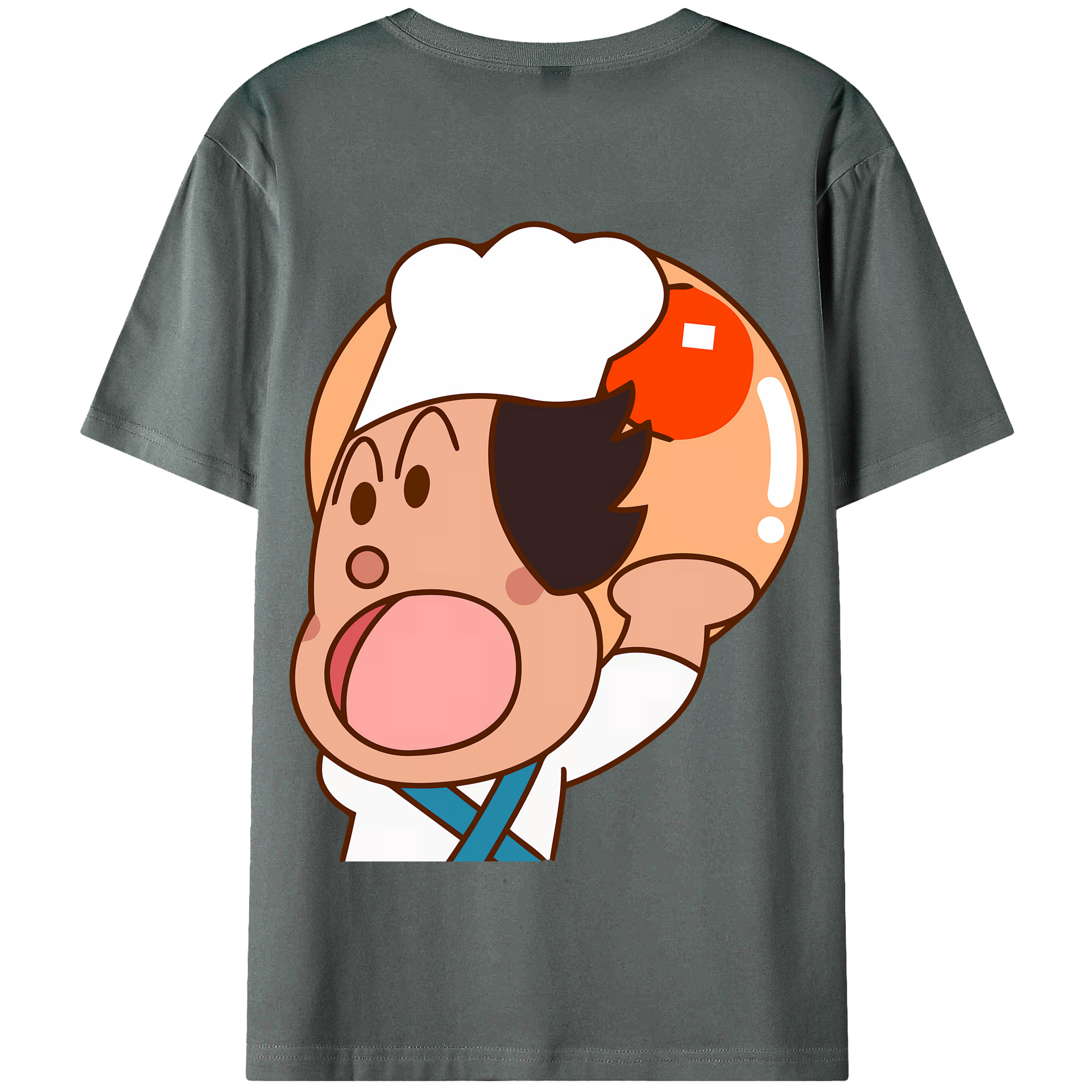 （画像用） アンパンマン Anpanman 綿100％半袖Tシャツ（背面プリント）